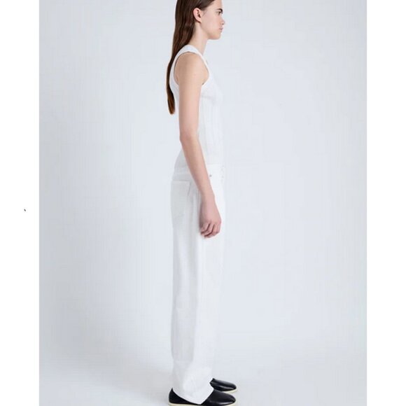 Proenza Shouler White Label Perry Knit Top in Compact Pointelle Rib - Small -NWT - Picture 2 of 7
